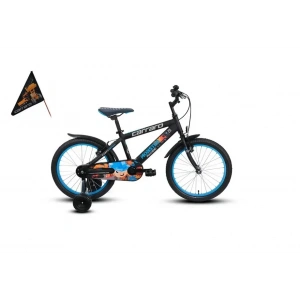 CARRARO MONSTER ERKEK ÇOCUK BİSİKLETİ 210H V 12 JANT MAT SİYAH GRİ MAVİ