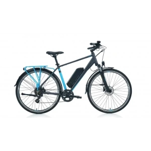 CARRARO E-LINE eLIFE 2.1 ERKEK ŞEHİR BİSİKLETİ 470H HD 28 JANT 7 VİTES MAT ANTRASİT-MAVİ-SİYAH