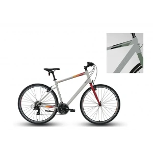 CARRARO SPORTIVE 321 ERKEK ŞEHİR BİSİKLETİ 520H V 28 JANT 21 VİTES GRİ YEŞİL KAHVE