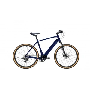 CARRARO e-SPORTIVE X ERKEK ŞEHİR BİSİKLETİ 520H HD 28 JANT 10 VİTES LACİVERT AÇIK TURUNCU GÜMÜŞ