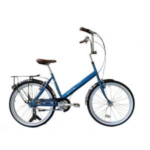 CARRARO PONI KADIN ŞEHİR BİSİKLETİ 450H V 24 JANT 3 VİTES MAVİ MOR BEYAZ