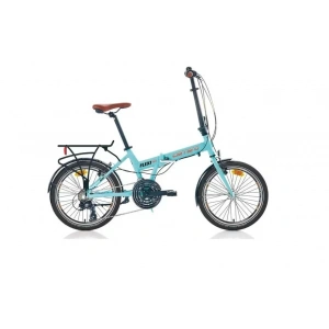 CARRARO FLEXI 121 KATLANIR BİSİKLET 350H V 20 JANT 21 VİTES MAT TURKUAZ SİYAH BAKIR