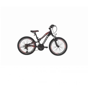 BİSAN BUFFALO ERKEK DAĞ BİSİKLETİ 30CM V 24 JANT 18 VİTES MAT SİYAH KIRMIZI