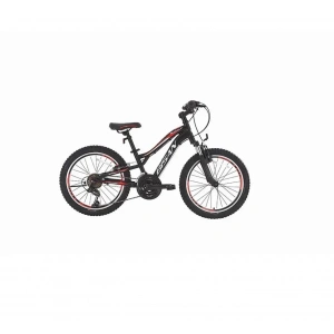 BİSAN BUFFALO ERKEK ÇOCUK BİSİKLETİ 28CM V 20 JANT 18 VİTES MAT SİYAH KIRMIZI