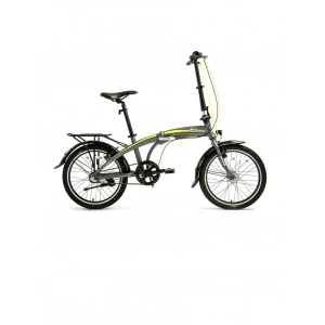 BİSAN FX 3500-NX3 KATLANIR BİSİKLET 32CM V 20 JANT NEX.3 VİTES METALİK GRİ SARI
