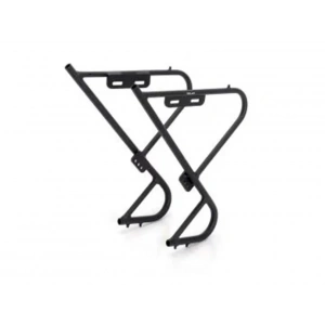 XLC LR-F02 LOWRIDER CARRIER BİSİKLET ÖN BAGAJ 26-28 JANT UYUMLU ALÜMİNYUM MAT SİYAH 2500601200