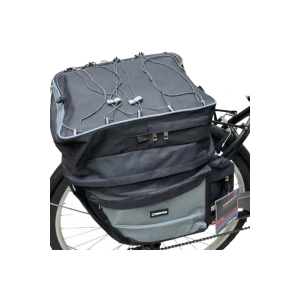 ASISTAN COOLIE RB600 BAGAJ ÜSTÜ HEYBE ÇANTA SİYAH