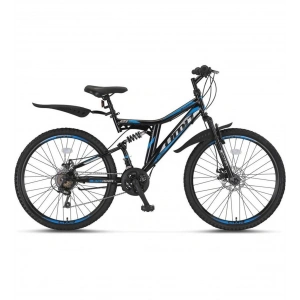 ÜMİT 2638 BLACKRIDER 2D ERKEK DAĞ BİSİKLETİ MD 26 JANT 21 VİTES SİYAH İNDİGO