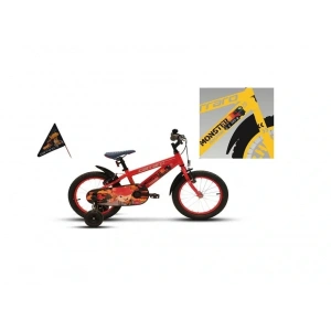 CARRARO MONSTER ERKEK ÇOCUK BİSİKLETİ 220H V 16 JANT SARI GRİ SİYAH