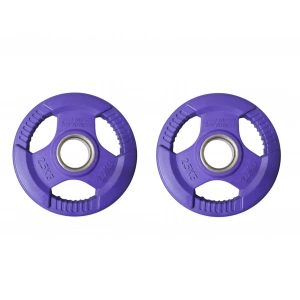 DIESEL FİTNES ROP 4 KAUÇUK FLANŞ PLAKA 2X2.5 KG MOR