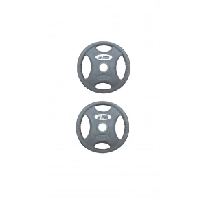 DIESEL FİTNES ROP 4 KAUÇUK FLANŞ PLAKA 2X7.5 KG GRİ