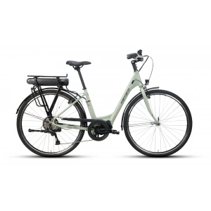 CARRARO E-POWER KADIN ŞEHİR BİSİKLETİ 450H V 28 JANT MAT ADAÇAYI KOYU YEŞİL