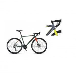 MOSSO GVL700-GRX400 ERKEK YARIŞ BİSİKLETİ 520H HD 28 JANT 20 VİTES ANTRASIT-LIME