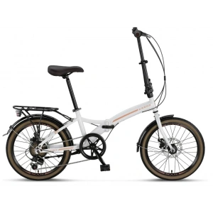 ÜMİT 2035 ASSOS 2D KATLANIR BİSİKLET V 20 JANT 6 VİTES KREM KARAMEL