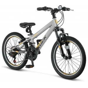 ÜMİT 2468 ROCK ERKEK DAĞ BİSİKLETİ MSV-V 24 JANT 21 VİTES GRİ SARI