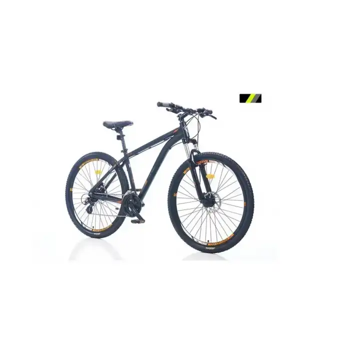 CORELLİ ZOI 2.0 ERKEK DAĞ BİSİKLETİ 459H HD 26 JANT 21 VİTES SİYAH SARI