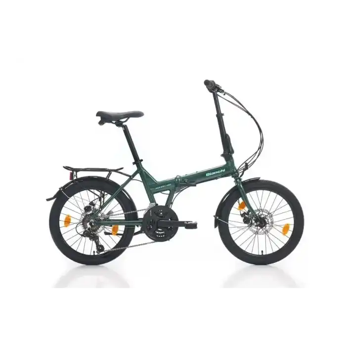 BIANCHI ADHOC KATLANIR BİSİKLET 380H MD 20 JANT 21 VİTES TOURNEY GREEN CELESTE GLOSSY