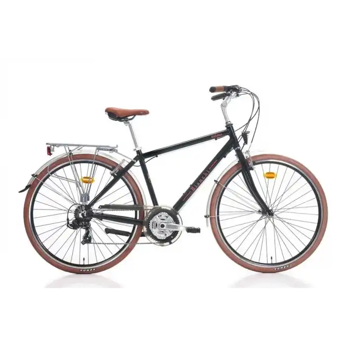 BIANCHI RUBINO ERKEK ŞEHİR BİSİKLETİ 470H V 28 JANT 21 VİTES BLACK GLOSSY