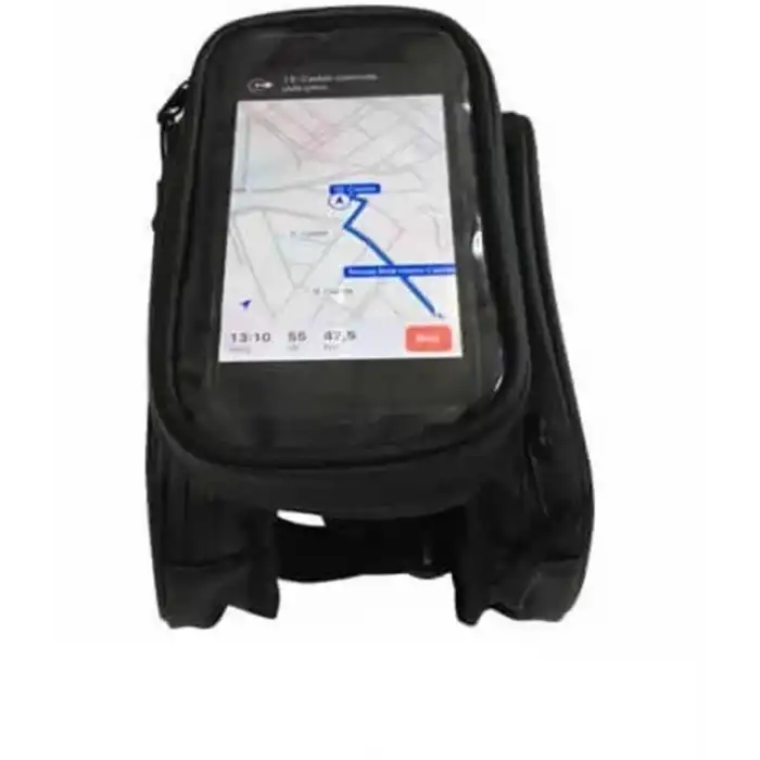 XBYC 835 BİSİKLET KADRO ÜSTÜ ÇANTA SİYAH SARI