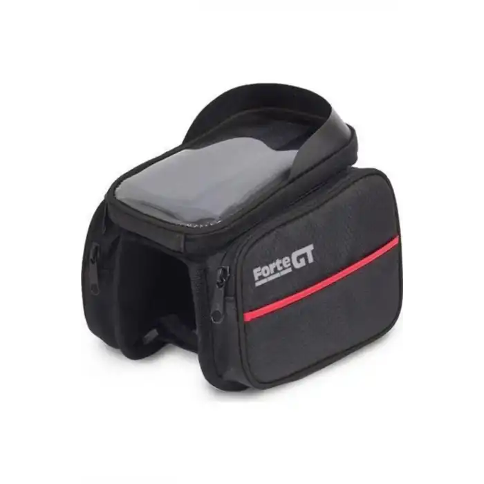 XBYC 822 BİSİKLET KADRO ÜSTÜ ÇANTA SİYAH KIRMIZI