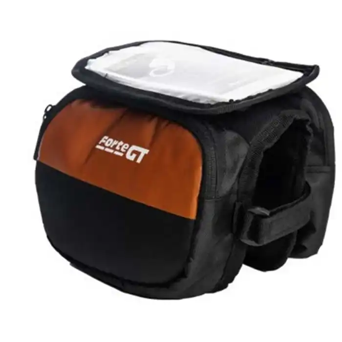 XBYC 819 BİSİKLET KADRO ÜSTÜ ÇANTA SİYAH TURUNCU