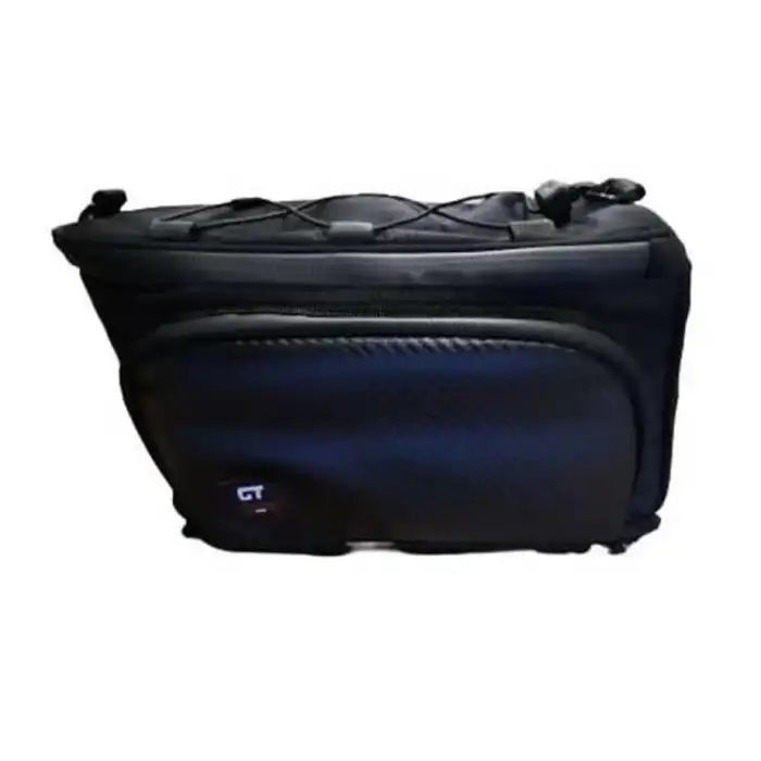 FORTE GT BİSİKLET KÖRÜKLÜ HEYBE BAGAJ ÜSTÜ ÇANTA SİYAH