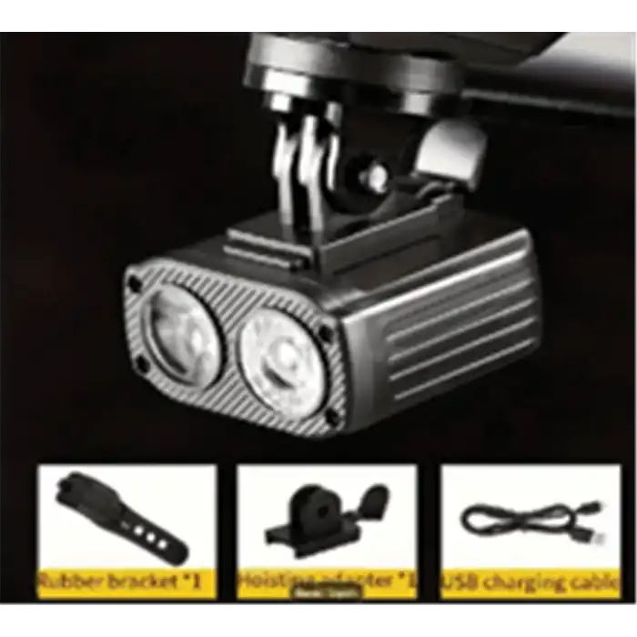 XBYC 6148 BİSİKLET ÖN LED IŞIK SİYAH