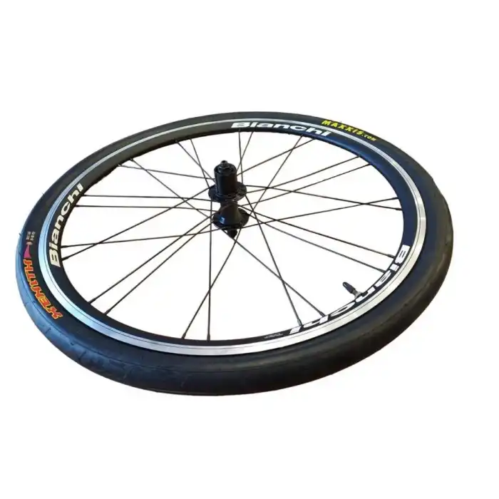 BIANCHI 26X1.50 MAXXIS LASTİK+ JANT TEL ÖRÜLÜ İNCE TEKERLEK ŞEHİR ARKA DISK UYUMLU SİYAH