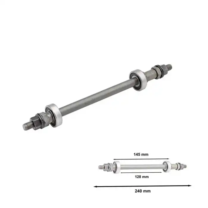 UMT ARKA MİL FAT BIKE RULMANLI 240 MM MIL-901