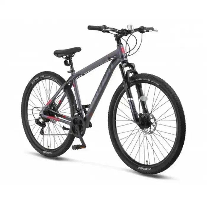 ÜMİT 2678 MOTION M-2D ERKEK DAĞ BİSİKLETİ 356H 26 JANT 21 VİTES SİYAH KIRMIZI