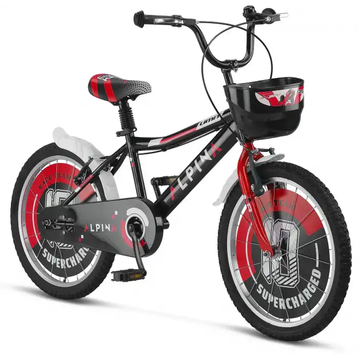 ÜMİT 2047 ALPINA-M-BMX-V-ERKEK ÇOCUK BİSİKLETİ V 20 JANT SİYAH KIRMIZI