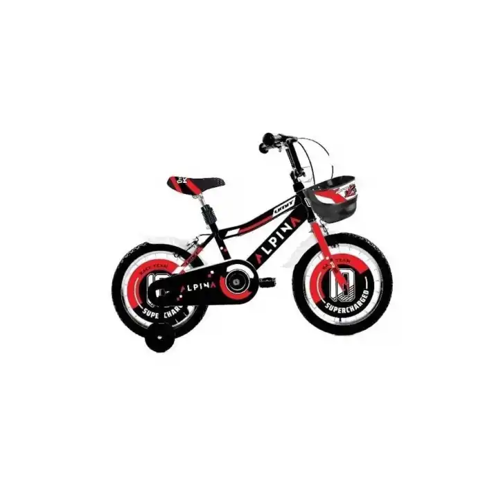 ÜMİT 1647 ALPINA-M-BMX-V ERKEK ÇOCUK BİSİKLETİ 16 JANT SİYAH KIRMIZI