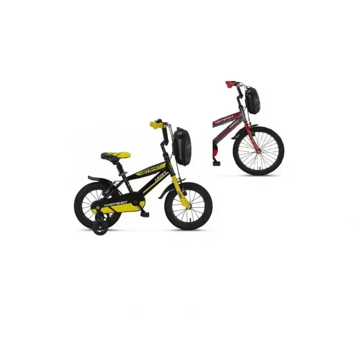 ÜMİT 1410 HOTSHOT-CANTA-V ERKEK ÇOCUK BİSİKLETİ 14 JANT ANTRASİT KIRMIZI