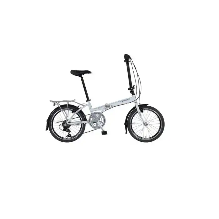 ÜMİT 2036 FOLDING KATLANIR BİSİKLET V 20 JANT 6 VİTES WHITE SİLVER RED