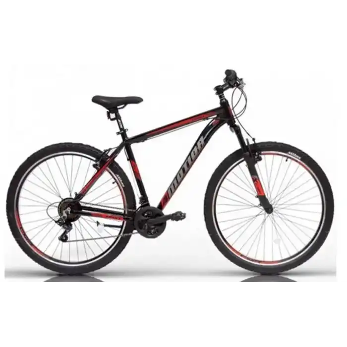 ÜMİT 2977 MOTION ERKEK DAĞ BİSİKLETİ 459H V 29 JANT 21 VİTES SİYAH KIRMIZI