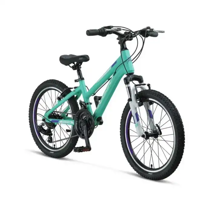 MOSSO WILDFIRE L-20-V KIZ ÇOCUK BİSİKLETİ 280H 20 JANT 18 VİTES EMERALD MOR