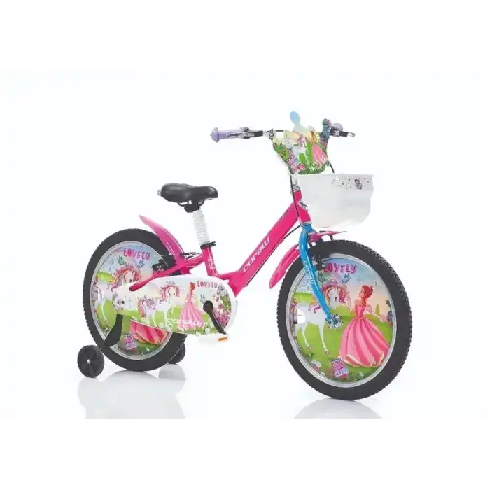 CORELLİ LOVELY KIZ ÇOCUK BİSİKLETİ V 20 JANT TURKUAZ BEYAZ