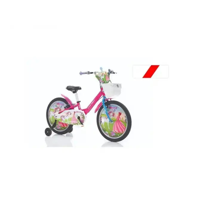 CORELLİ LOVELY KIZ ÇOCUK BİSİKLETİ V 16 JANT KIRMIZI BEYAZ