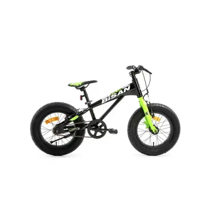 BİSAN LIMIT ERKEK ÇOCUK BİSİKLETİ 23CM V 16 JANT SİYAH YEŞİL