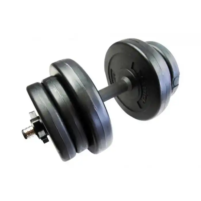 HATTRICK HDS10 DAMBIL SET PVC 10,5 KG SİYAH