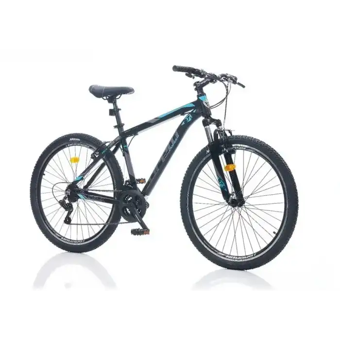 CORELLİ FELİX 3.0 ERKEK DAĞ BİSİKLETİ 380H V 26 JANT 21 VİTES SİYAH MAVİ TURKUAZ