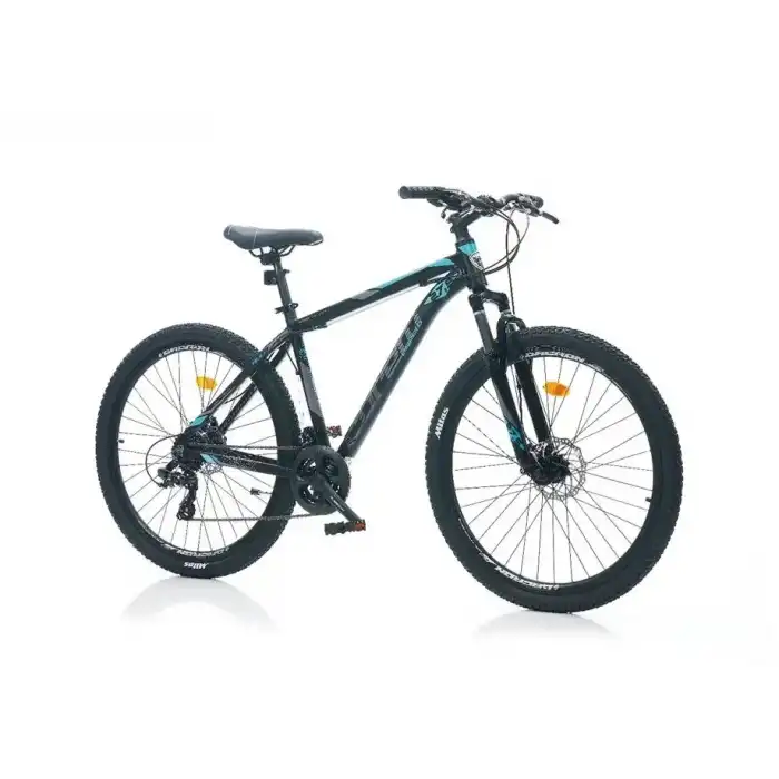 CORELLİ FELİX 2.2 ERKEK DAĞ BİSİKLETİ 305H MD 24 JANT 24 VİTES SİYAH MAVİ TURKUAZ