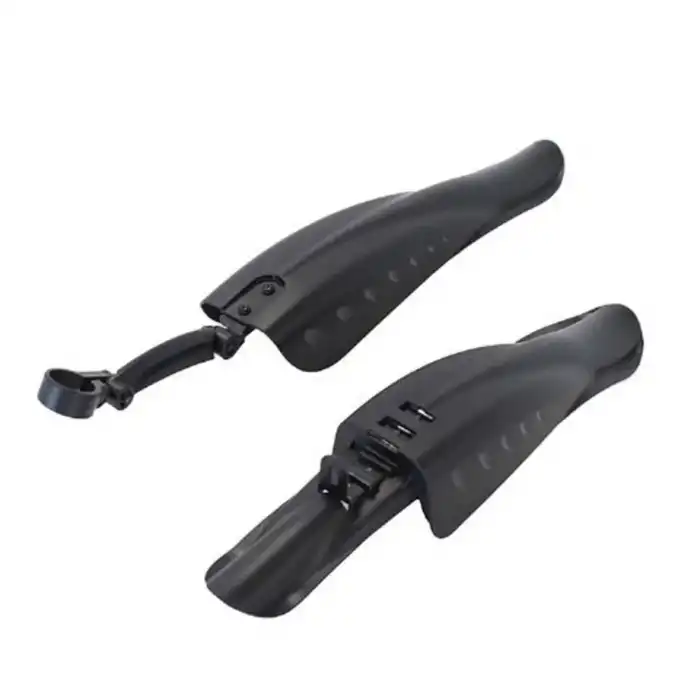 BİSİKLET SPOR ÇAMURLUK MTB İÇİN ÖN-ARKA APARATLI PLASTİK SİYAH CMR-105