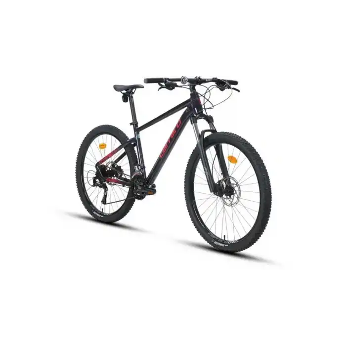 CARRARO CRX 724 ERKEK DAĞ BİSİKLETİ 440H HD 27.5 JANT 24 VİTES KARANLIK MOR KIRMIZI