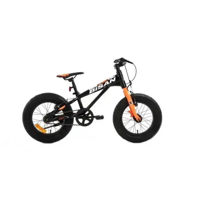 BİSAN LIMIT ERKEK ÇOCUK BİSİKLETİ 23CM V 16 JANT SİYAH TURUNCU