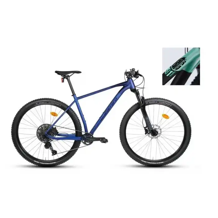 CARRARO BIG 911 ERKEK DAĞ BİSİKLETİ 530H HD 29 JANT 11 VİTES MAT SİYAH SU YEŞİLİ ANTRASİT