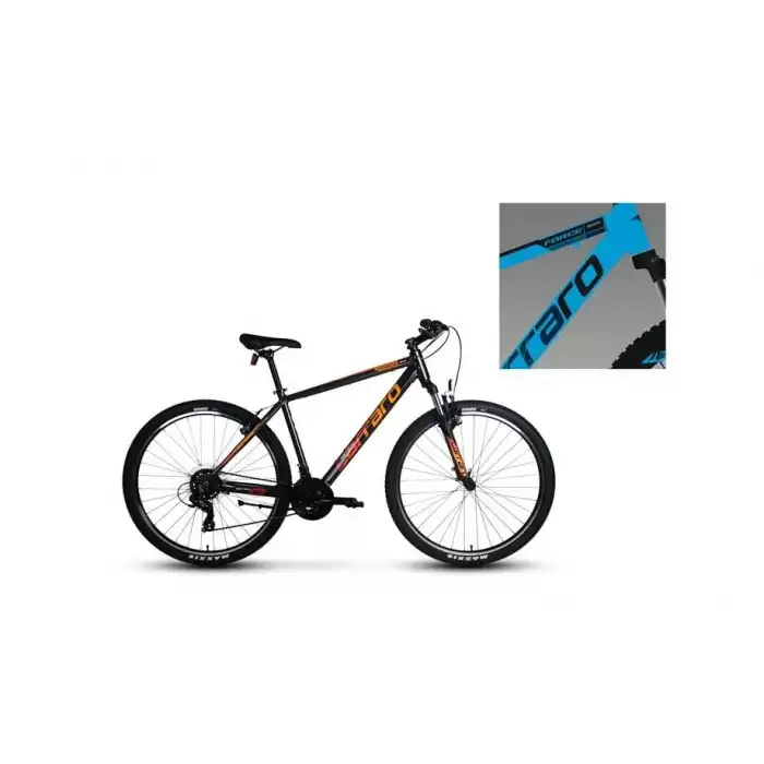 CARRARO FORCE 900 ERKEK DAĞ BİSİKLETİ 480H V 29 JANT 21 VİTES MAT AÇIK MAVİ SİYAH GÜMÜŞ