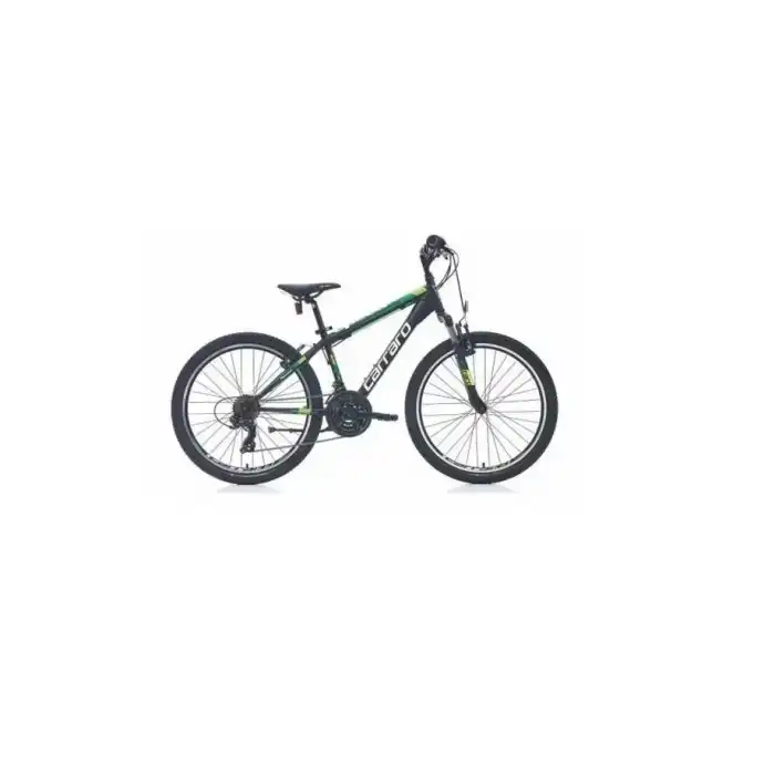 CARRARO SPEED 260 ERKEK DAĞ BİSİKLETİ 410H V 26 JANT 21 VİTES MAT SİYAH YEŞİL KOYU YEŞİL