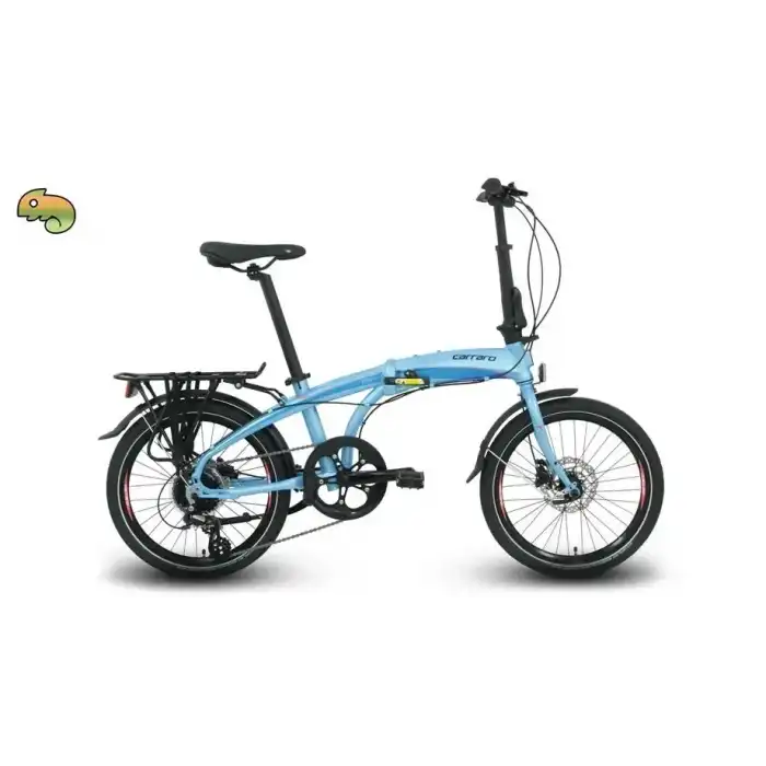 CARRARO FLEXI 108 HD KATLANIR BİSİKLET 320H 20 JANT 8 VİTES MAVİ YEŞİL BUKALEMUN SİYAH KIRMIZI