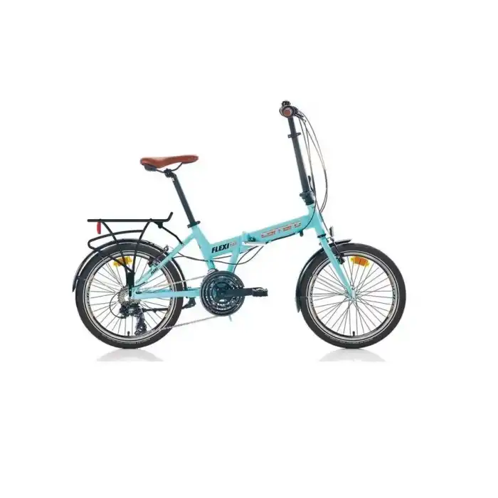 CARRARO FLEXI 121 KATLANIR BİSİKLET 350H V 20 JANT 21 VİTES MAT TURKUAZ SİYAH BAKIR